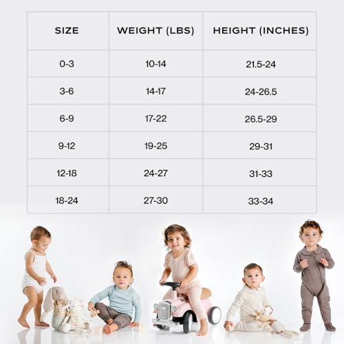 MON CHOU Organic Cotton Ribbed Joggers for Baby