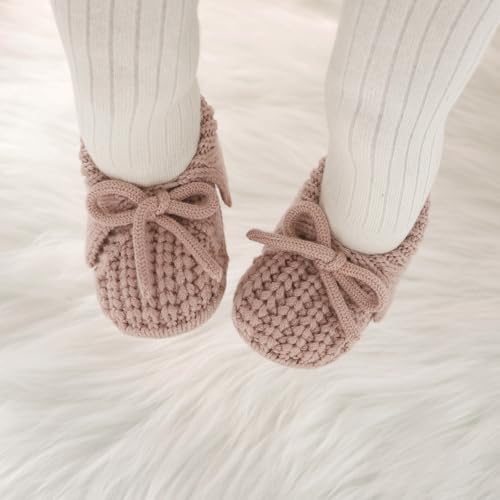 Wugugu Baby Booties Newborn Soft Knit Crochet Sock Shoes
