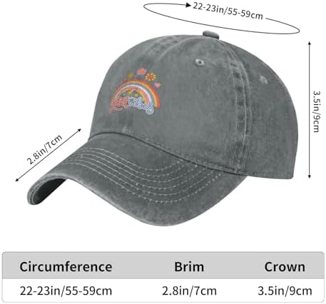 Beautiful Rainbow Baseball Cap for Men Women