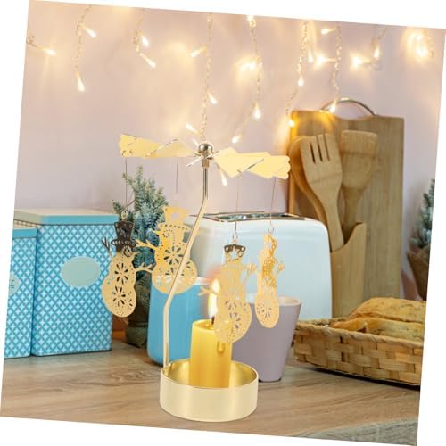 Garneck Spinning Windmill Candle Holder for Home Decor 1
