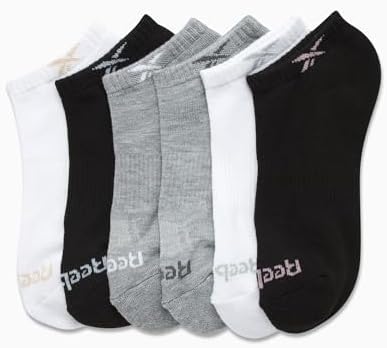 Reebok Girls Low Cut Socks 6 Pack 1