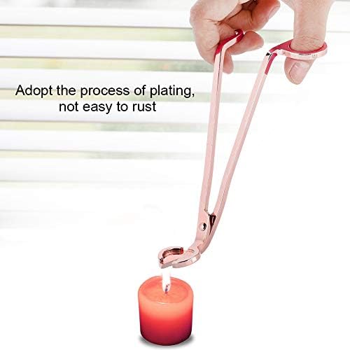 Yuecoom Rose Gold Candle Wick Trimmer Scissors 1