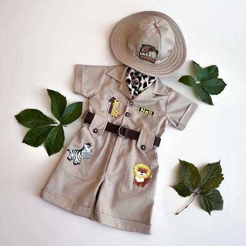 Personalized Safari Explorer Costume for Toddler