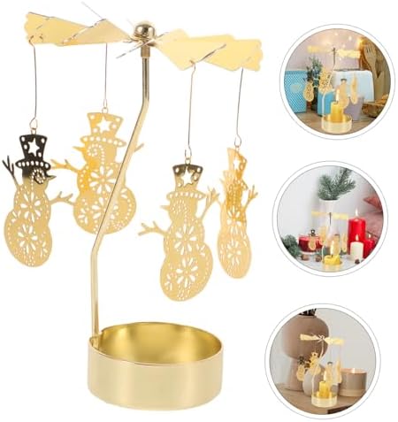 Garneck Spinning Windmill Candle Holder for Home Decor 1
