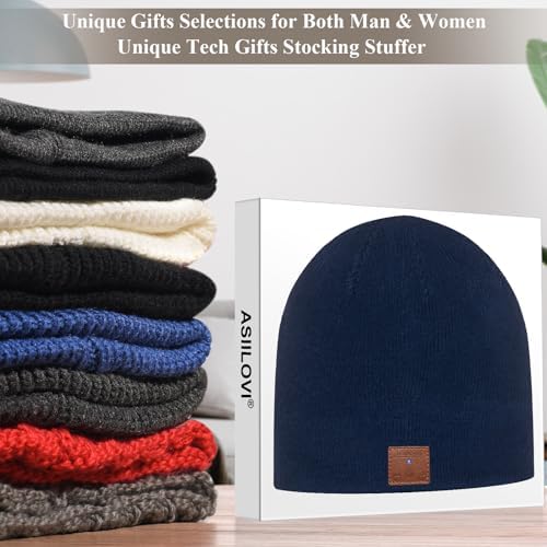 ASIILOVI Bluetooth Beanie with 20hr Playtime