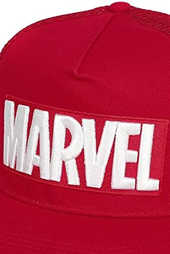 Marvel Logo Snapback Cap Adjustable Adult Size