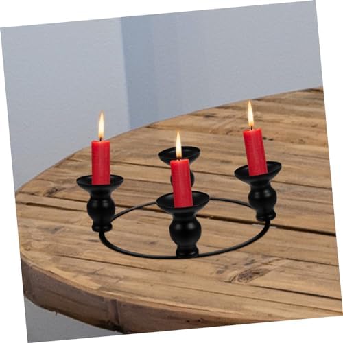 MAGICLULU Iron Christmas Candle Holder Ring 1