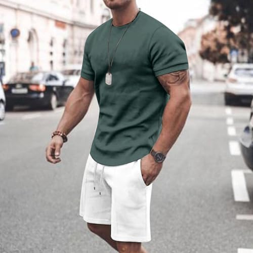 TTBDWiian Men 2 Piece Tracksuit Set