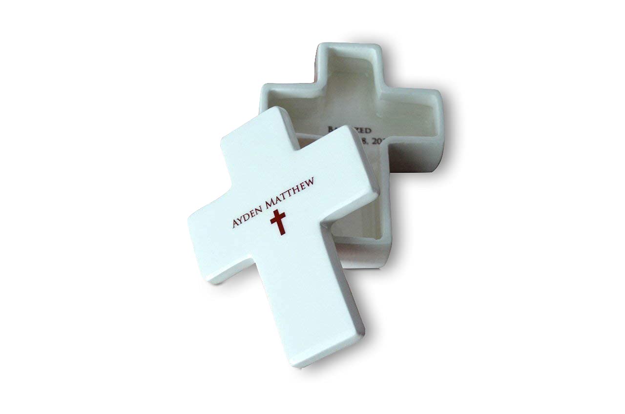 Susabella Cross Keepsake Box - Baptism or Confirmation Gift
