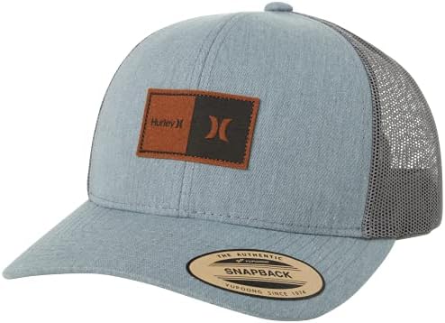 Hurley Mens Caps - Black Snap Back Trucker Hat