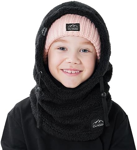 OWNGIGI Balaclava Ski Mask for Kids Windproof Face Mask