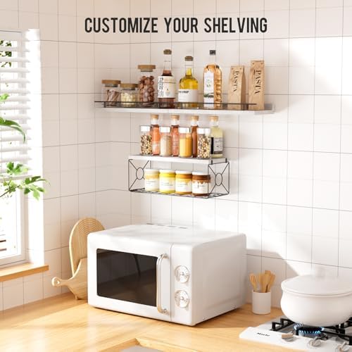 YUEDAER Floating Shelf Set of 3 for Wall Dcor