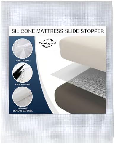 Comfypad Silicone Mattress Slide Stopper 54 x 72 in
