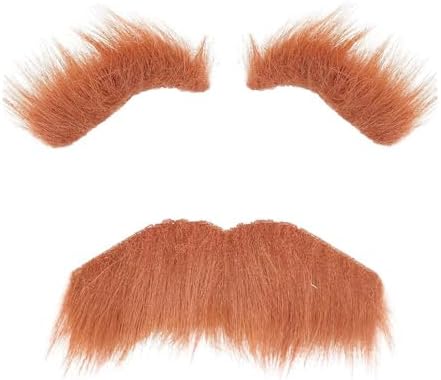 SUWOW Fake Bushy Mustache for Halloween Costume