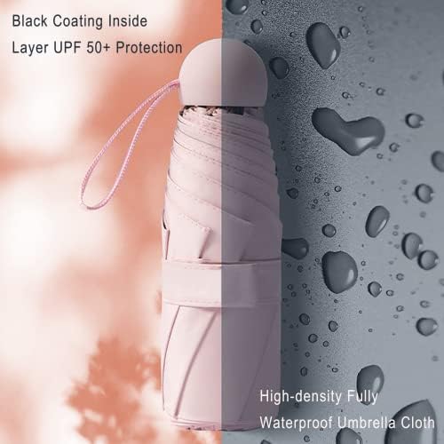 Mini Travel Umbrella with UV Protection