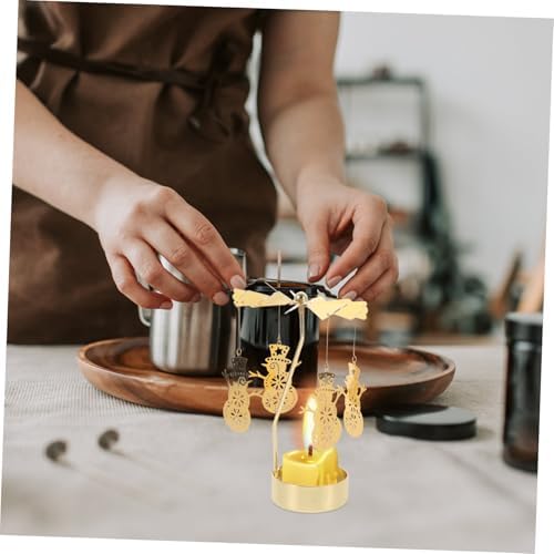 Garneck Spinning Windmill Candle Holder for Home Decor 1