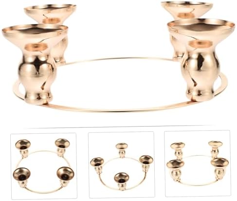 Ciieeo Advent Candle Ring Wreath Holder 1