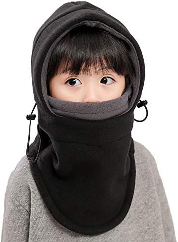 Kids Winter Windproof Cap Adjustable Full Face Cover