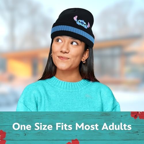 Concept One Disney Lilo and Stitch Winter Beanie Hat 1