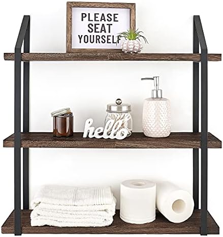 Mkono 3 Tier Floating Wall Shelf 235 Inch