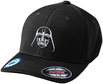 SW Vader Helmet Embroidered Flexfit Cool Dry Sport Cap