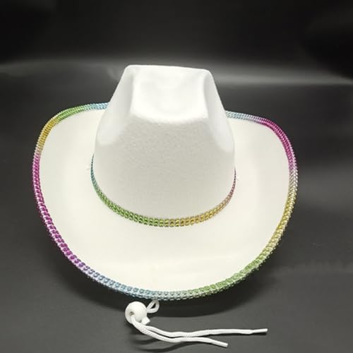 Diamond-Studded Cowboy Hat for Boys and Girls