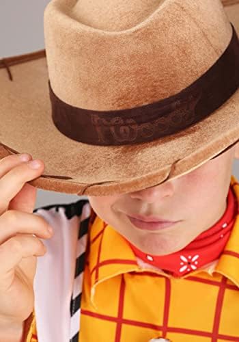 Disney Woody Cowboy Hat for Kids - Suede Brown