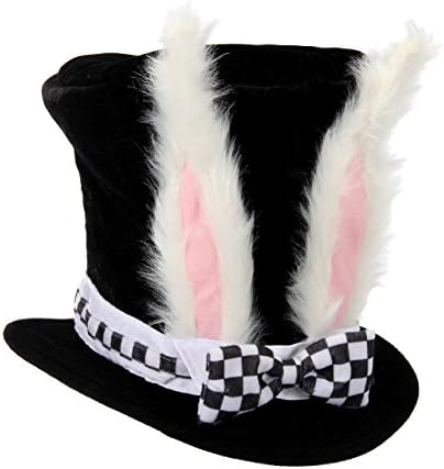 Elope Alice in Wonderland White Rabbit Costume Top Hat