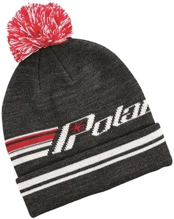 Polaris Knit Retro Cuff Beanie Black One Size