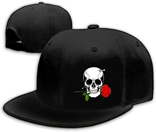 Adjustable Black Snapback Trucker Hat for Men 1