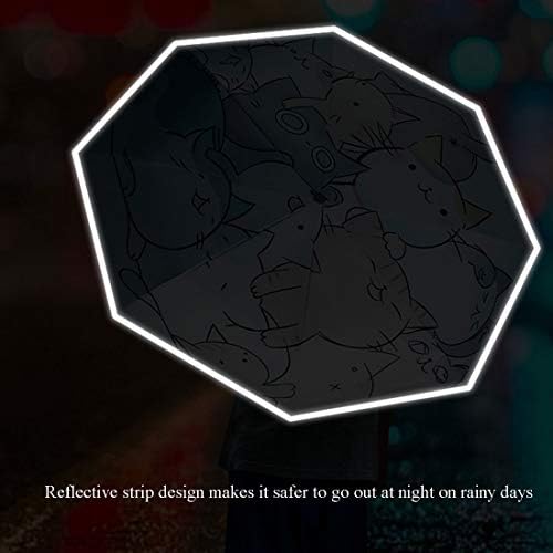 Kids Automatic Open Cartoon Waterproof Travel Umbrella - UPF 50 Protection