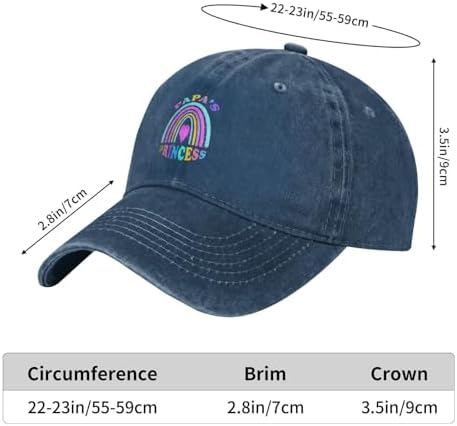 RTATBY Papa s Princess Baseball Cap for Men Women 1