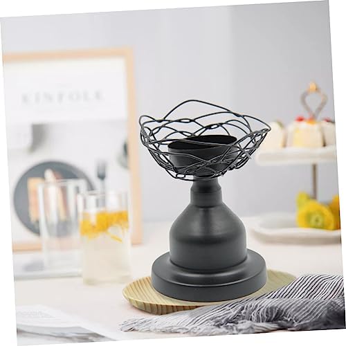 PRETYZOOM Bird Nest Candle Holder Tealight Stand
