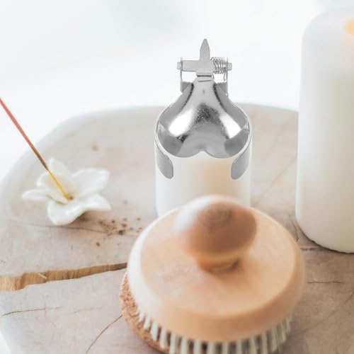 BIUDECO Candle Snuffer Metal Heart Extinguisher Tool
