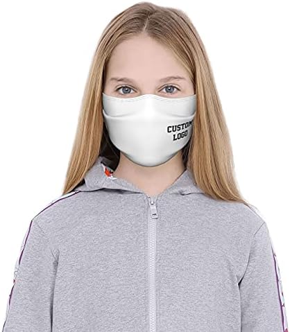 Custom Face Mask with Photo Text Logo Adjustable Reusable Cloth Cover