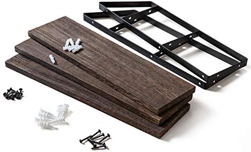 Mkono 3 Tier Floating Wall Shelf 235 Inch