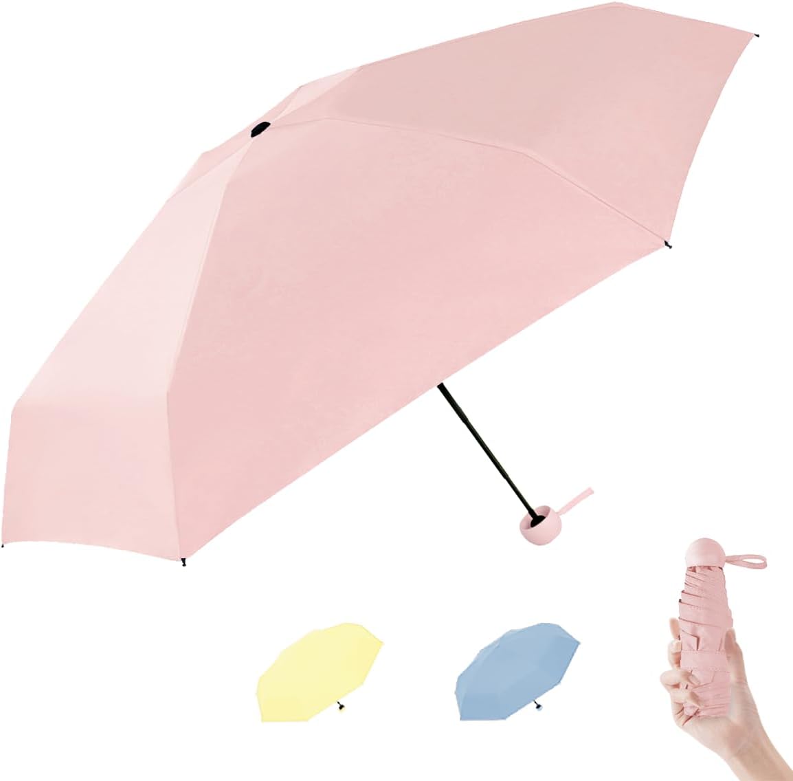 Mini Travel Umbrella with UV Protection