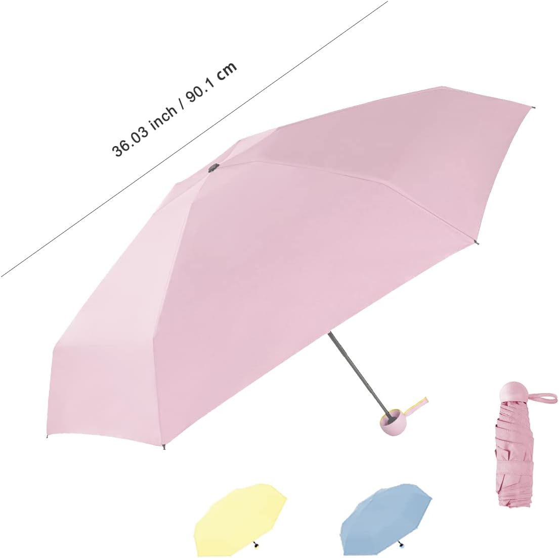 Mini Travel Umbrella with UV Protection