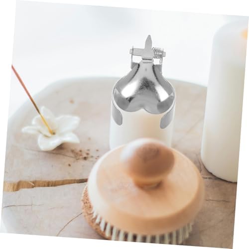 DECHOUS Heart Shaped Candle Snuffer Metal Tool