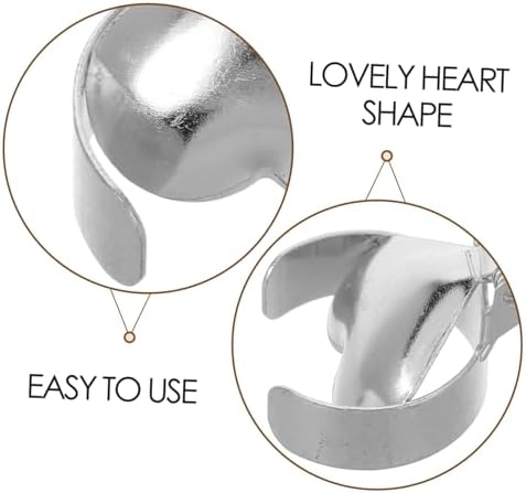 Zerodeko Heart Shaped Candle Snuffer Tool Set