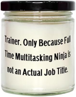 Cool Trainer Scent Candle - Fun and Clever Gift