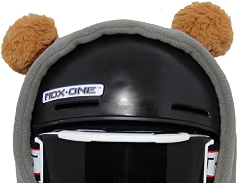 MDXONE 2 Soft Pompoms with Elastics Pair for Winter Balaclavas