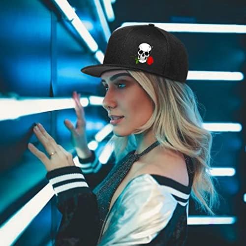 Adjustable Black Snapback Trucker Hat for Men 1