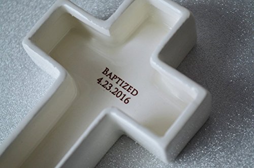 Personalized Cross Keepsake Box - Baptism First Communion Confirmation Gift