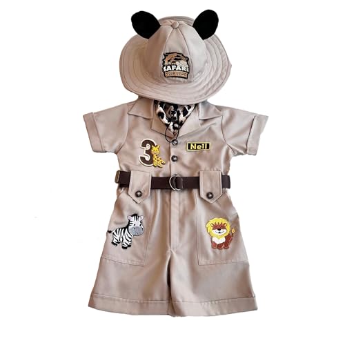 Personalized Safari Explorer Costume for Toddler