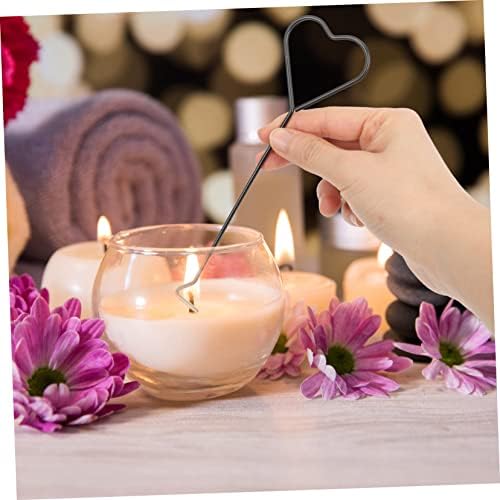 Alipis Heart-Shaped Candle Wick Trimmer Hook