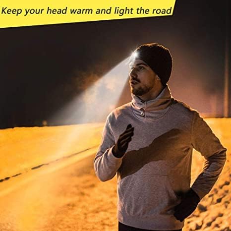 CENSGO Rechargeable LED Headlamp Beanie