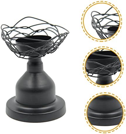 PRETYZOOM Bird Nest Candle Holder Tealight Stand