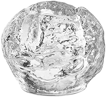 ZXLAGDB Vintage Glass Candlestick Holder Set