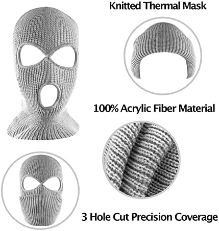 Super Z Outlet Thermal Ski Mask Full Face Cover